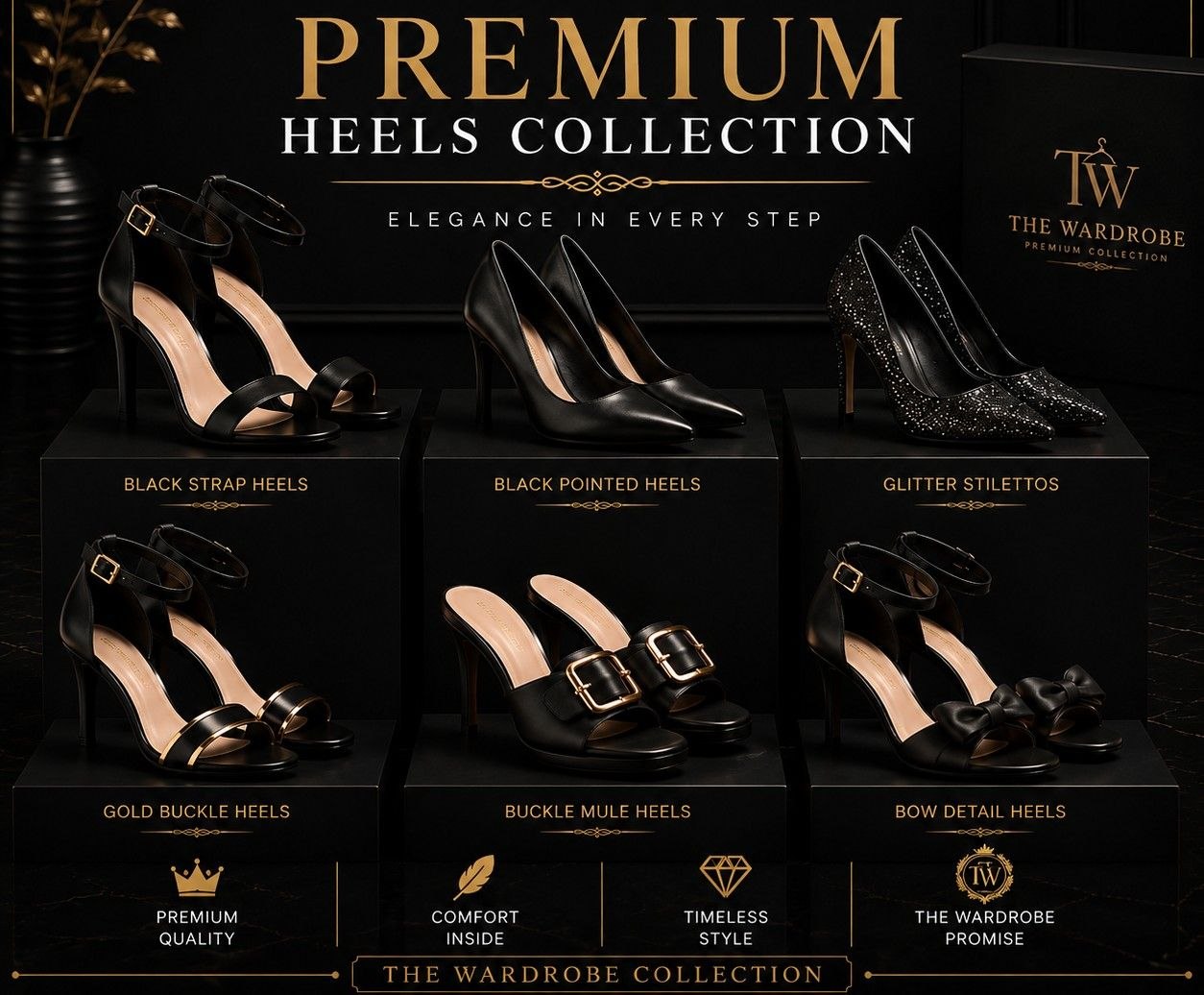 THE WARDROBE — PREMIUM HEELS COLLECTION 👠✨